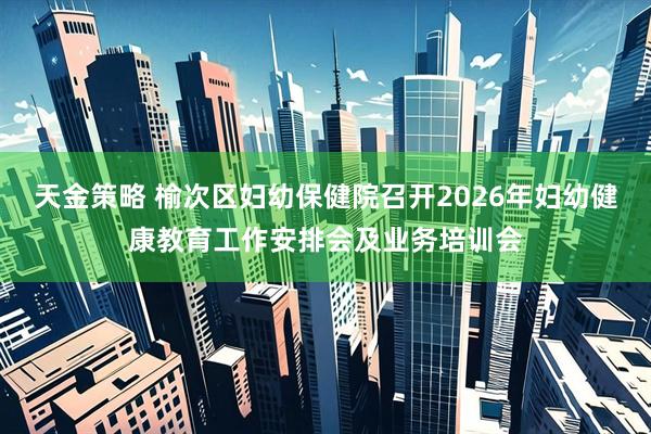 天金策略 榆次区妇幼保健院召开2026年妇幼健康教育工作安排会及业务培训会